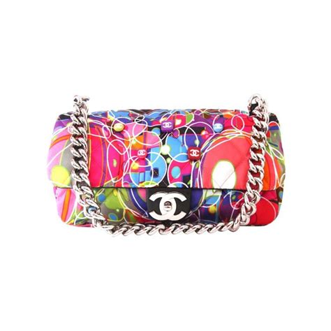 chanel multicolor tote bag|authentic chanel shopping bag.